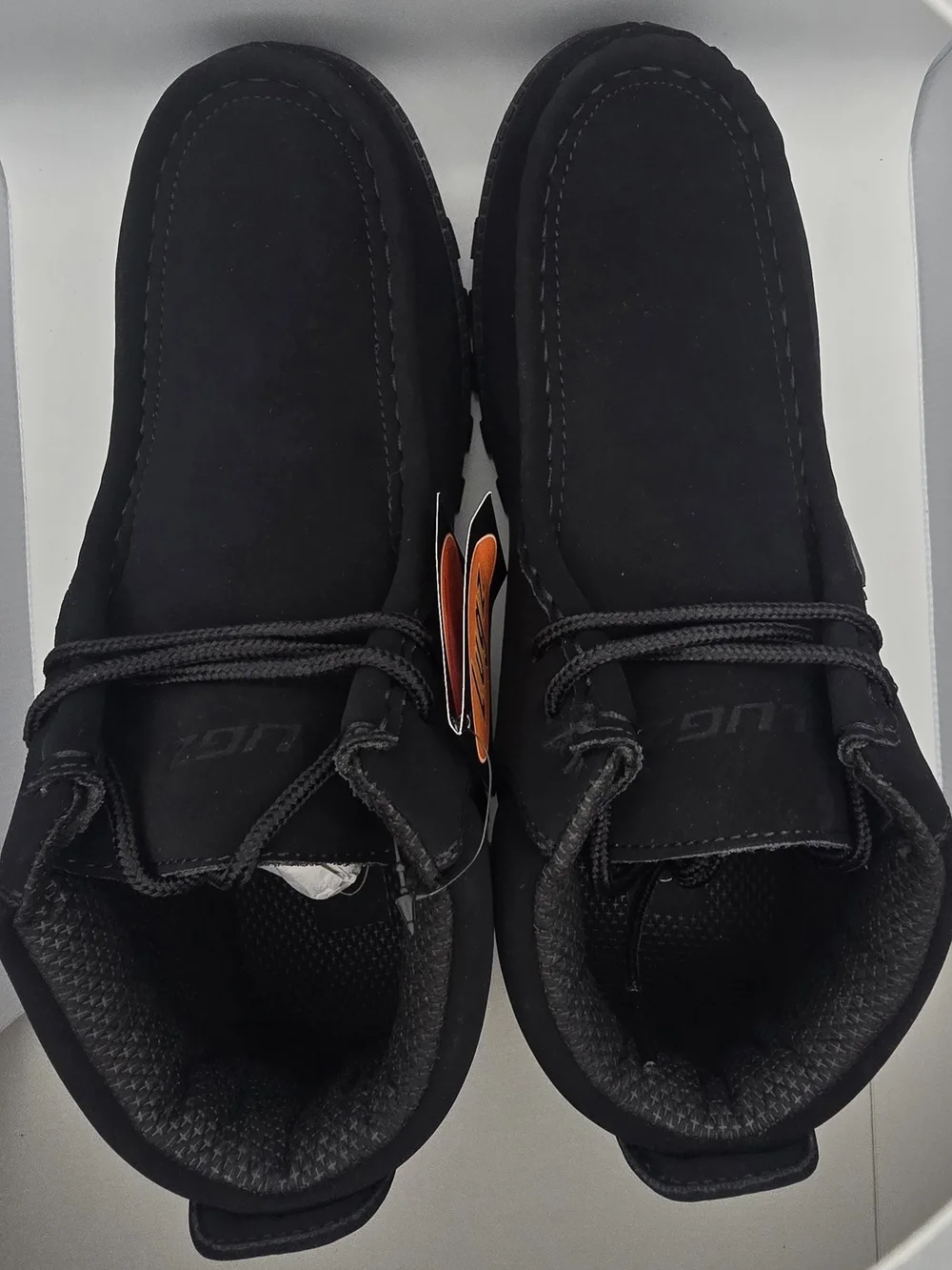 UGG Men’s Black Chukka Boot with Lug Sole Mens 11 Womens 12.5